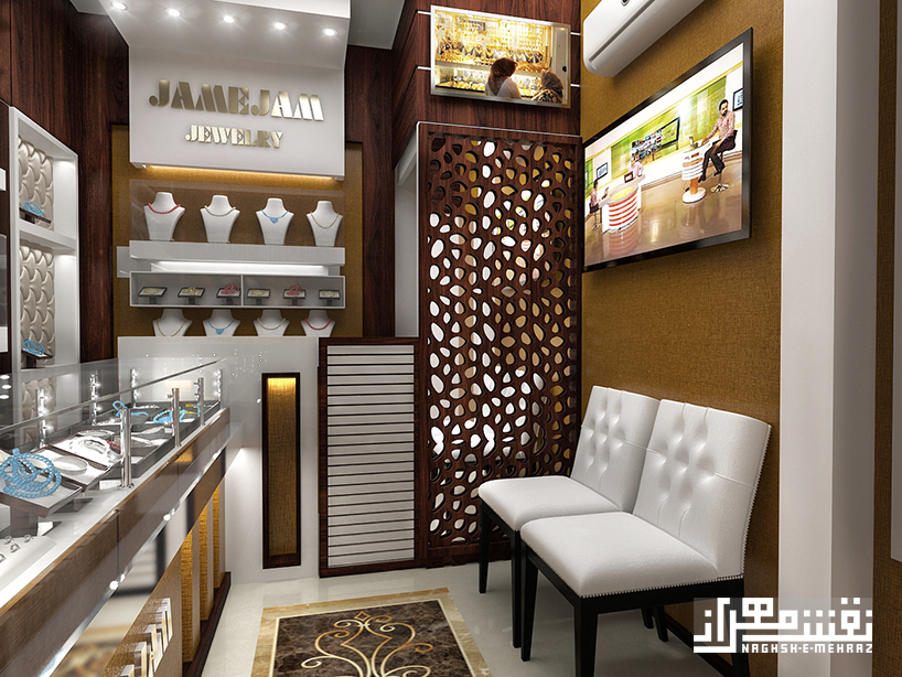 طراحی طلا فروشی جمپور