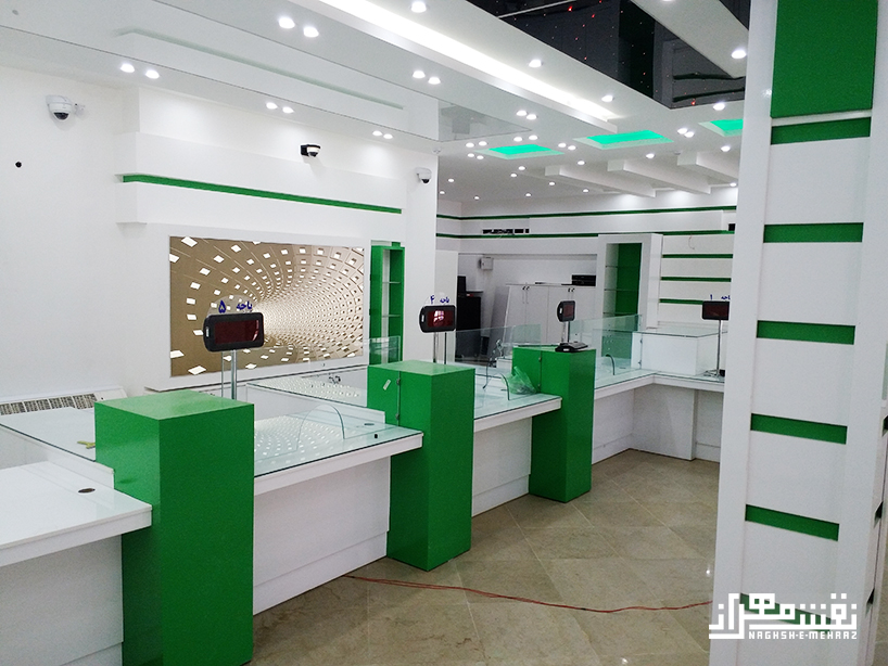 طراحی دکوراسیون داخلی پست بانک