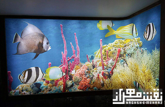 دیوارپوش آکوستیک چاپی